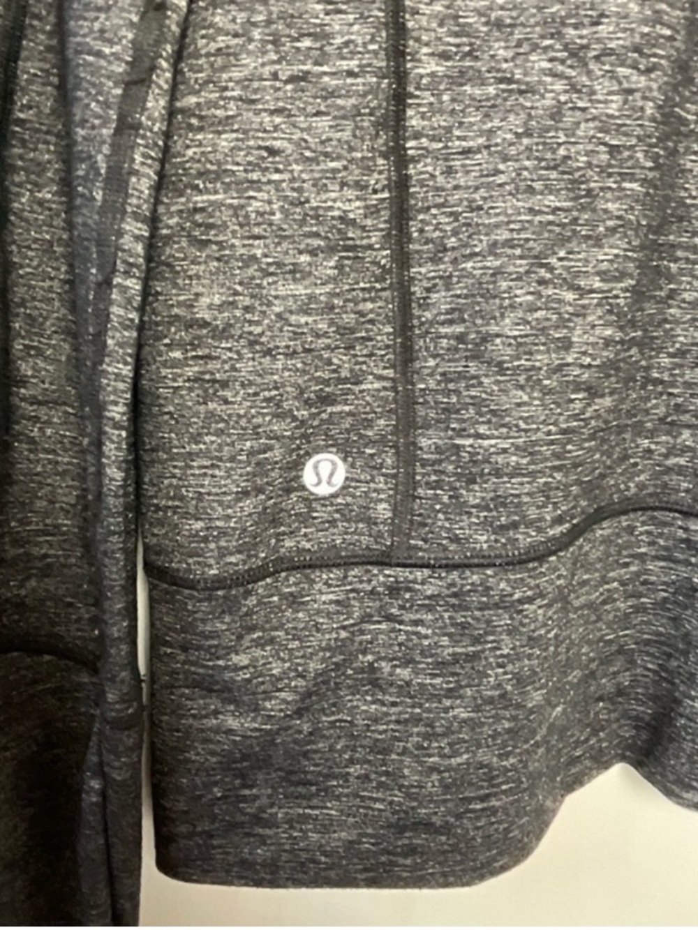 lululemon athletica Dark Gray Sculpted Zip Hoodie Jacket Size 6. - Picture 4 of 9